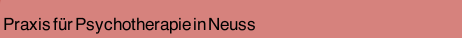 Praxis für Psychotherapie in Neuss